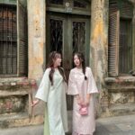 Xu Hướng Tạo Dáng Chụp Ảnh Áo Dài Tết 2026-2027 đẹp, duyên dáng