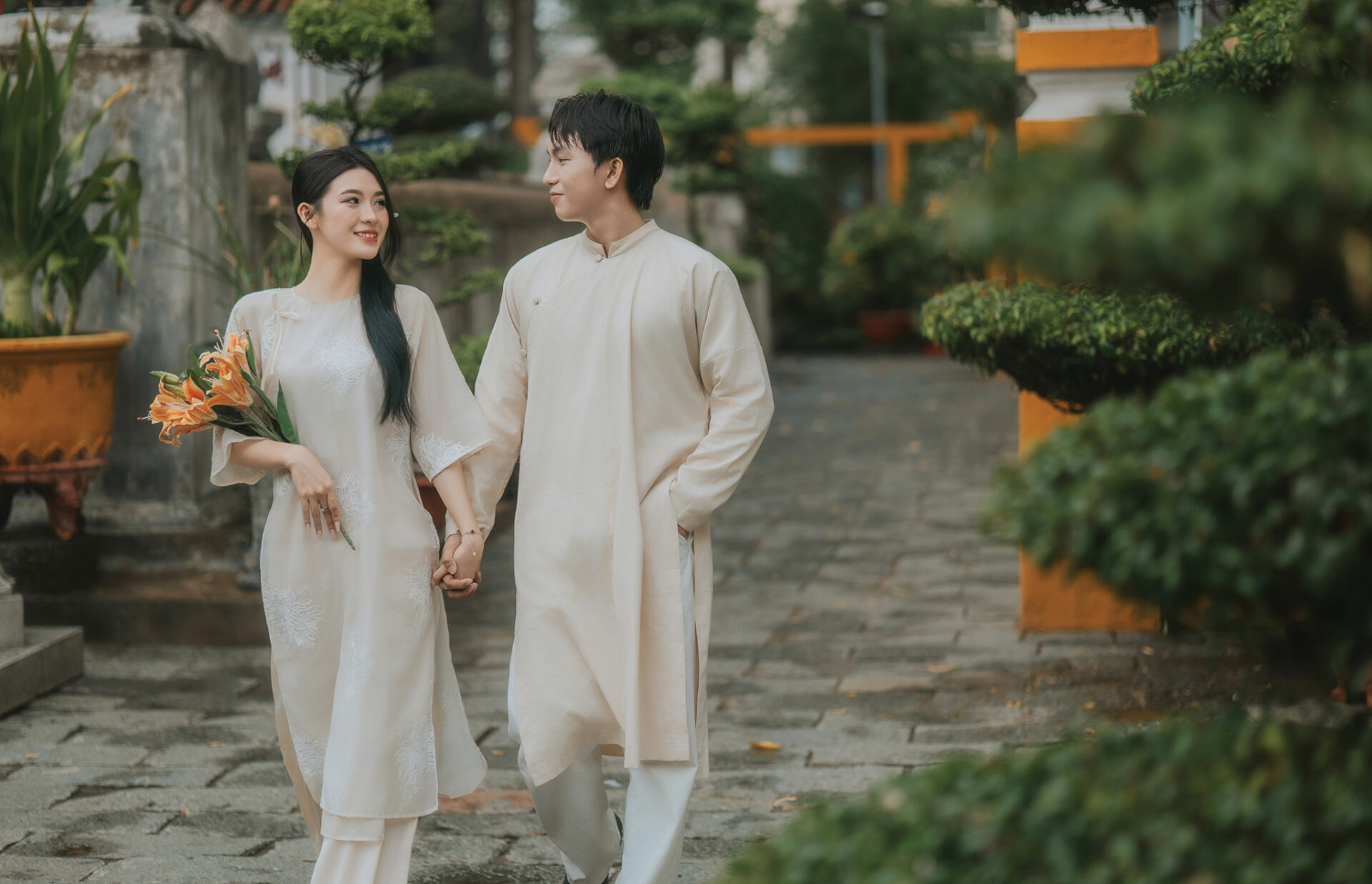 Dịch vụ chụp ảnh cưới áo dài kết hợp du lịch tại Đà Nẵng – Hội An