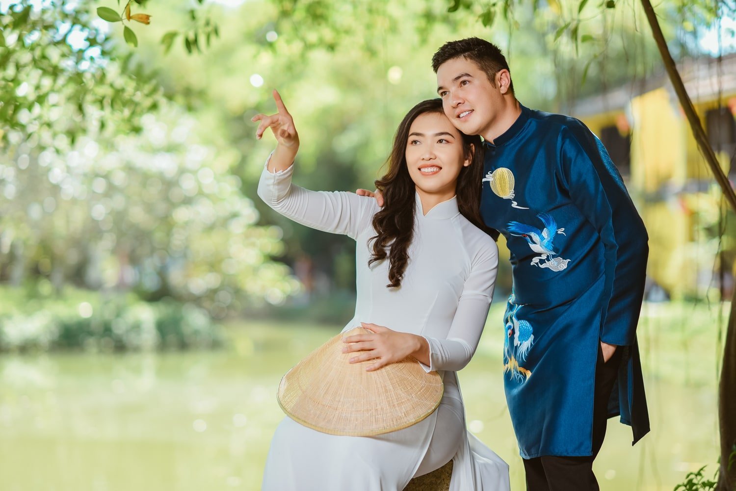 Chụp ảnh couple áo dài tại thành phố Hồ Chí Minh – Trend hot 2026